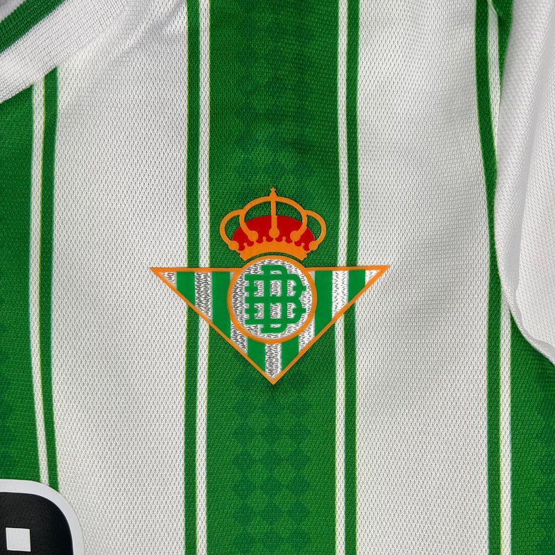 Camiseta y Pantalones para niños Real Betis Primera Equipacion 23/24