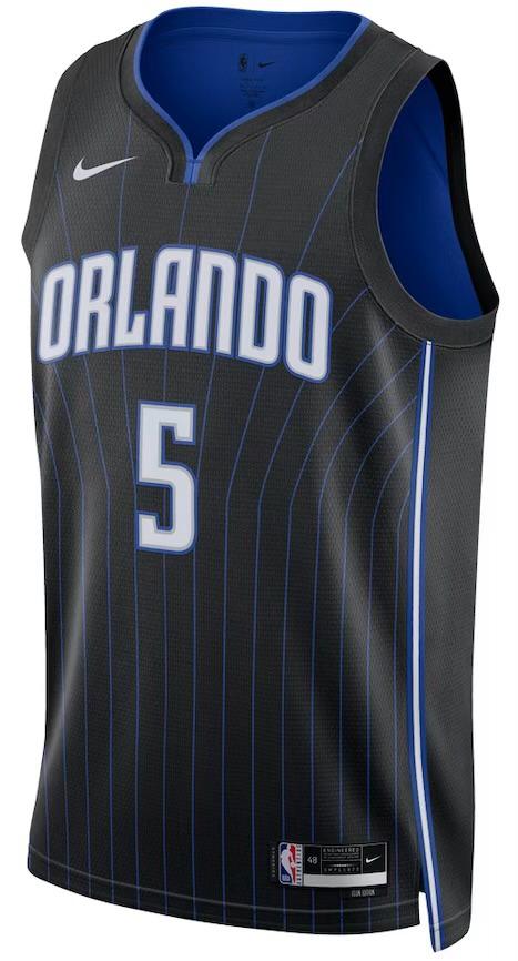 Camiseta Orlando Magic - Paolo Banchero Black 2022