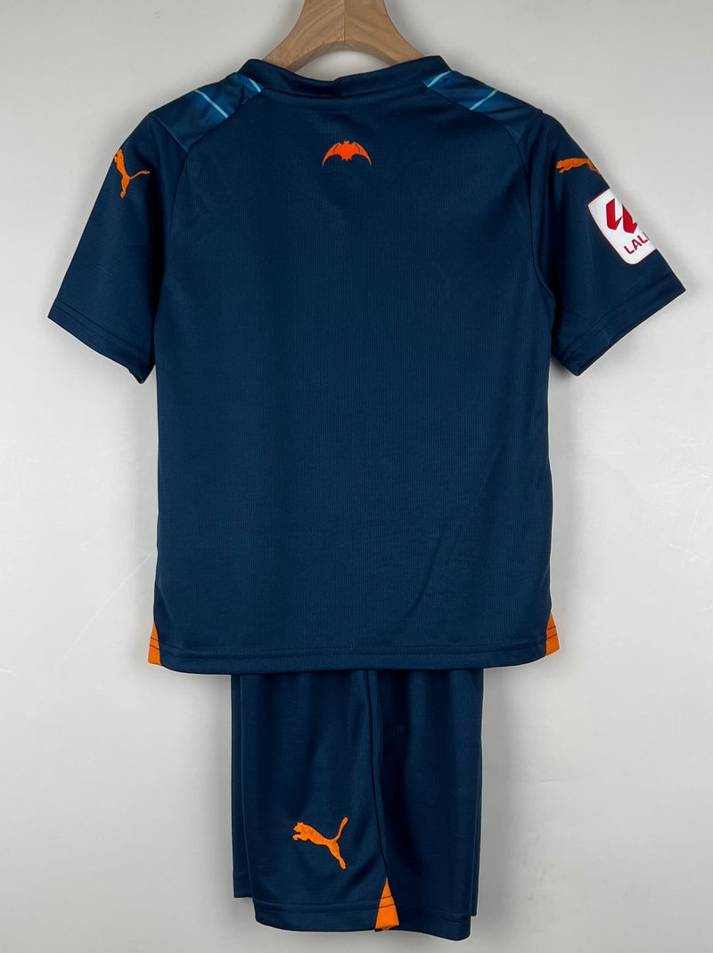 Camiseta y Pantalones para niños Valencia CF Segunda Equipacion 23/24