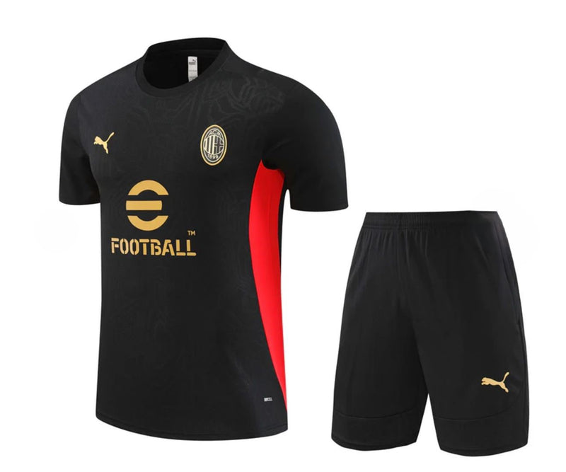 Camiseta y Pantalón corto de entrenamiento AC Milan 24/25