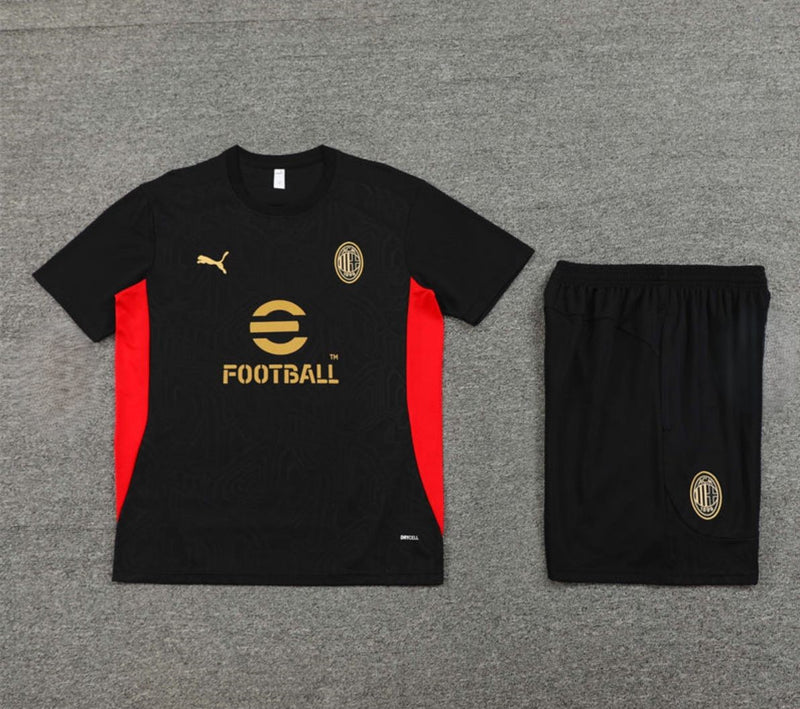 Camiseta y Pantalón corto de entrenamiento AC Milan 24/25