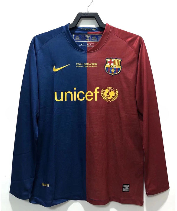 Camiseta FC Barcelona Manga Larga - Retro 2008/2009