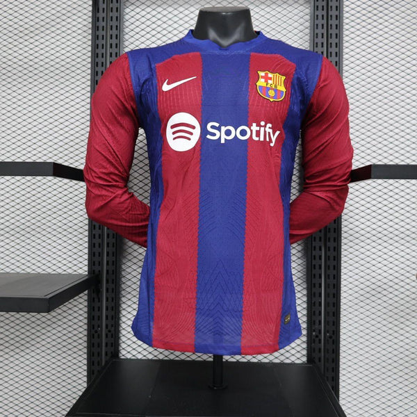 Camiseta Manga Larga FC Barcelona Home 23/24 - Jugador