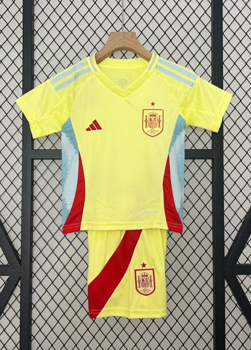 Camiseta y Pantalones para niños España Segunda Equipacion 24/25