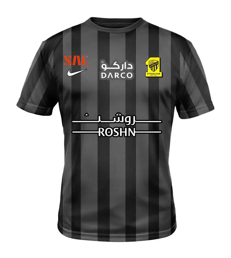 Camisa Al-Ittihad II 22/23 Nike - Preto - DA Sports Oficial