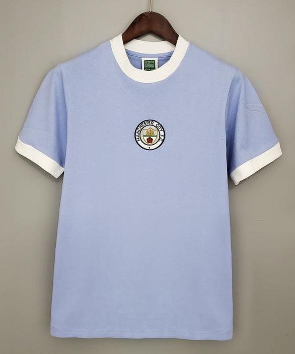 Camisa Manchester City Retrô 1972 Azul - DA Sports Oficial