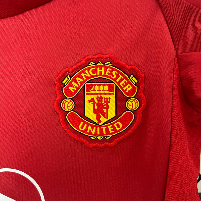 Camiseta y Pantalones para niños - Manchester United 24/25