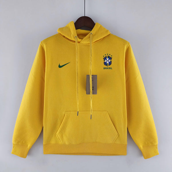 Moletom do Brasil 2022 Amarelo - Nike - DA Sports Oficial