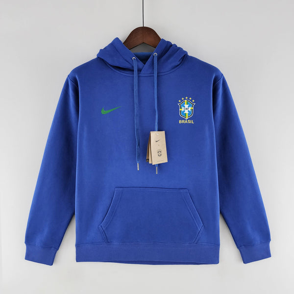 Moletom do Brasil 2022 Azul - Nike - DA Sports Oficial