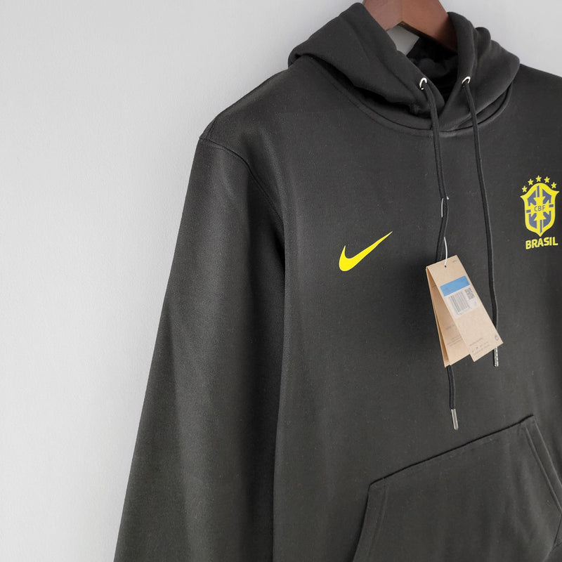 Moletom do Brasil 2022 Preto - Nike - DA Sports Oficial